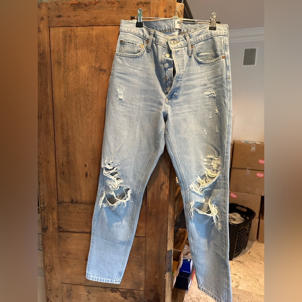 Agolde ripped jeans
